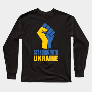 Support Ukraine - Standing with Ukraine Long Sleeve T-Shirt